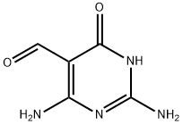 2,4-DIAMINO-6-HYDROXY-PYRIMIDINE-5-CARBALDEHYDE Structure
