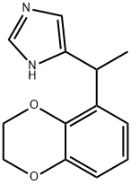 1H-Imidazole,  4-[1-(2,3-dihydro-1,4-benzodioxin-5-yl)ethyl]-  (9CI) Structure