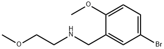 EthanaMine, N-(5-broMo-2-Methoxybenzyl)-2-Methoxy- 结构式