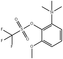 Methanesulfonic acid, 1,1,1-trifluoro-, 2-methoxy-6-(trimethylsilyl)phenyl ester,881009-83-2,结构式