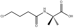 Alanine,  N-(4-chloro-1-oxobutyl)-2-methyl- 化学構造式