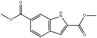 Dimethyl indole-2,6-dicarboxylate Structure