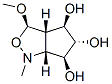 1H-Cyclopentcisoxazole-4,5,6-triol, hexahydro-3-methoxy-1-methyl-, 3R-(3.alpha.,3a.alpha.,4.alpha.,5.beta.,6.alpha.,6a.alpha.)-|