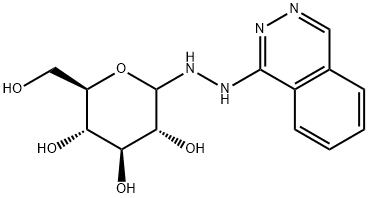 Aldehydo-D-glucose Phthalazin-1-ylhydrazone Struktur