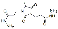 4-methyl-2,5-dioxoimidazolidine-1,3-di(propionohydrazide) ,88122-26-3,结构式