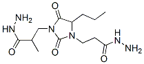 .alpha3-methyl-2,4-dioxo-5-propylimidazolidine-1,3-di(propionohydrazide)|