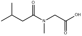 2-(methyl-(3-methylbutanoyl)amino)acetic acid,88127-29-1,结构式