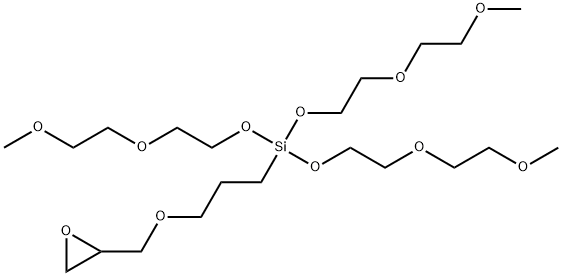 9-[2-(2-methoxyethoxy)ethoxy]-9-[3-(oxiranylmethoxy)propyl]-2,5,8,10,13,16-hexaoxa-9-silaheptadecane|3-(2-氯苯基)-1-三氮烯-1-甲腈