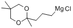 3-(2,5,5-TRIMETHYL-1,3-DIOXAN-2-YL)PROPYLMAGNESIUM CHLORIDE