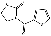 (2-硫基亚甲基-1,3-四氢噻唑-3-基)-噻吩-2-基-甲酮, 881301-91-3, 结构式