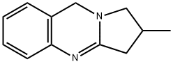 1,2,3,9-TETRAHYDRO-2-METHYL-PYRROLO[2,1-B]QUINAZOLINE Structure