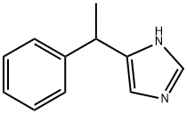 1H-Imidazole,  5-(1-phenylethyl)- Structure