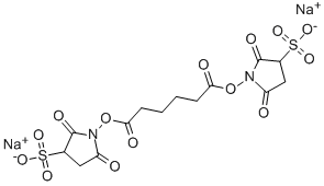 BIS(SULFOSUCCINIMIDYL)ADIPATE SODIUM SALT Struktur