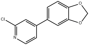 2-클로로-4-(1,3-벤조디옥솔-5-일)피리딘