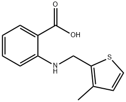 2-{[(3-methyl-2-thienyl)methyl]amino}benzoic acid|