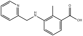 2-METHYL-3-((PYRIDIN-2-YLMETHYL)AMINO)BENZOIC ACID Struktur