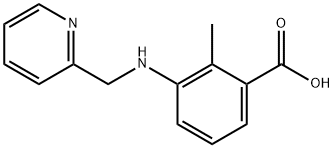 2-METHYL-3-((PYRIDIN-2-YLMETHYL)AMINO)BENZOIC ACID Structure