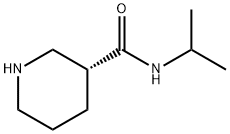 (3R)-N-(1-METHYLETHYL)-3-PIPERIDINECARBOXAMIDE,881546-40-3,结构式