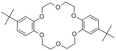 4,4'(5')-DI-T-BUTYLDIBENZO-18-CROWN-6 Struktur