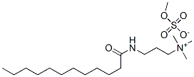 3-(dodecanoylamino)propyl-trimethyl-azanium: sulfonatooxymethane 化学構造式