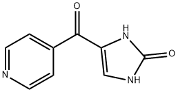 2H-Imidazol-2-one,  1,3-dihydro-4-(4-pyridinylcarbonyl)-,88166-66-9,结构式