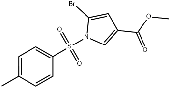 Methyl 5-bromo-1-[(4-methylphenyl)sulphonyl]-1H-pyrrole-3-carboxylate, Methyl 5-bromo-1-tosyl-1H-pyrrole-3-carboxylate|甲基 5-溴-1-(4-甲基苯基)磺酰吡咯-3-羧酸酯