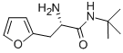 (S)-N-BOC-2-FURYLALANINE TERT-BUTYLAMINE 化学構造式