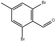2,6-二溴-4-甲基苯甲醛 结构式