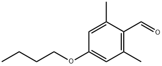 Benzaldehyde, 4-butoxy-2,6-dimethyl- Struktur