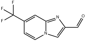 7-三氟甲基咪唑[1,2-A]吡啶-2-甲醛,881841-22-1,结构式