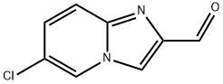 6-氯咪唑并[1,2-A]吡啶-2-甲醛 结构式