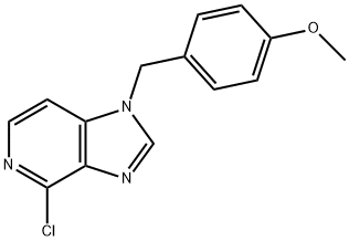4-chloro-1-(4-Methoxybenzyl)-1H-iMidazo[4,5-c]pyridine|4-氯-1H-咪唑并[4,5-C]吡啶