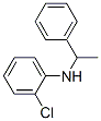 Benzenemethanamine, N-(2-chlorophenyl)-a-methyl-, (-)- 化学構造式