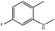 N-Methyl-N-(5-fluoro-2-Methylphenyl)aMine, 881848-77-7, 结构式