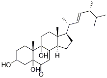 3,5,9-三羟基麦角甾-7,22-二烯-6-酮