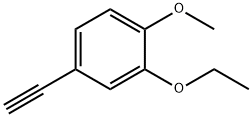 Benzene, 2-ethoxy-4-ethynyl-1-Methoxy- Struktur