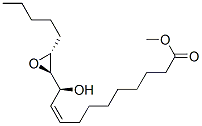 9-Undecenoic acid, 11-hydroxy-11-(3-pentyloxiranyl)-, methyl ester, (2 alpha(9Z,11S*),3beta)-,88199-82-0,结构式