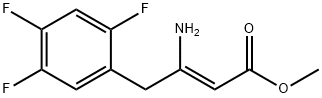 881995-70-6 (Z)-3-氨基-4-(2,4,5-三氟苯基) -2-丁烯酸甲酯