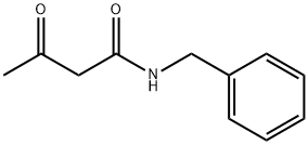 N-ベンジルアセトアセトアミド 化学構造式