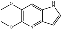 1H-Pyrrolo[3,2-b]pyridine, 5,6-diMethoxy- Structure