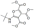 2,3,4-Furantricarboxylic  acid,  5-[(1,1-dimethylethyl)amino]-,  trimethyl  ester  (9CI),882040-46-2,结构式