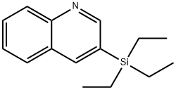 Quinoline, 3-(triethylsilyl)- (9CI) 结构式