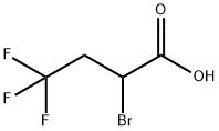 2-ブロモ-4,4,4-トリフルオロ酪酸 化学構造式