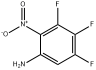 2-硝基-3,4,5-三氟苯胺 结构式