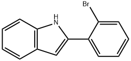 2-(2-BROMOPHENYL)-1H-INDOLE 结构式