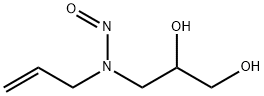 N-nitrosoallyl-2,3-dihydroxypropylamine Structure