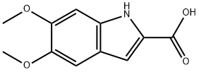 5,6-DIMETHOXYINDOLE-2-CARBOXYLIC ACID Struktur