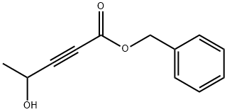 BENZYL 4-HYDROXYPENT-2-YNOATE Struktur