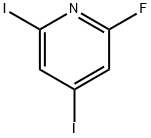 2,4-Diiodo-6-fluoropyridine Structure