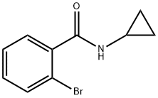 2-bromo-N-cyclopropylbenzamide Structure